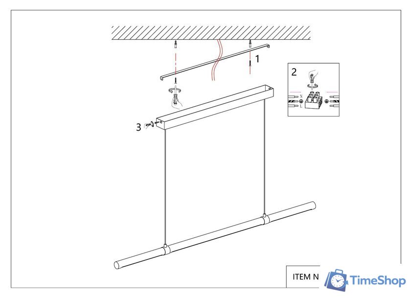 Подвесная люстра Favourite 4111-1P - Изображение №6 — Интернет-магазин Time-Shop