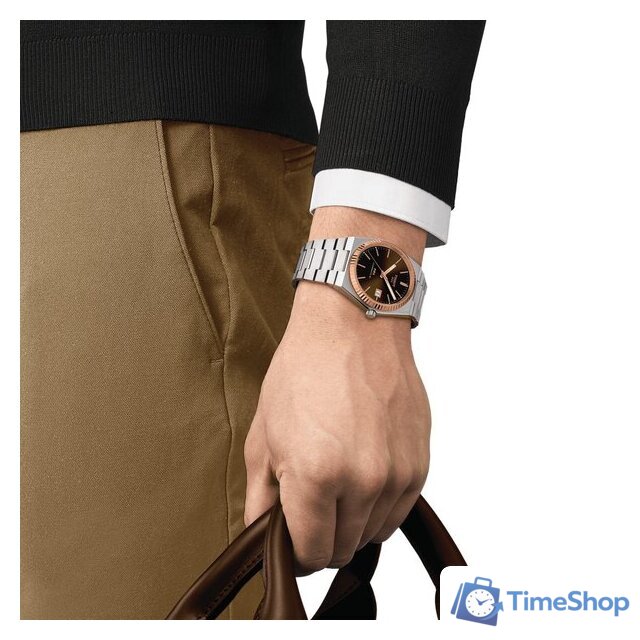 Наручные часы Tissot PRX Powermatic 80 T931.407.41.291.00 - Изображение №4 — Интернет-магазин Time-Shop