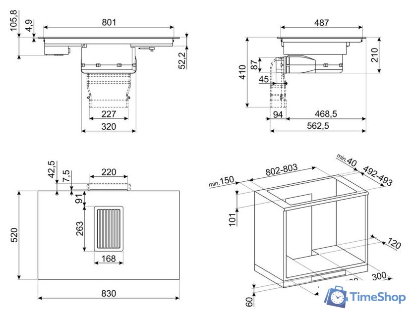 Варочная панель Smeg HOBD682D - Изображение №11 — Интернет-магазин Time-Shop