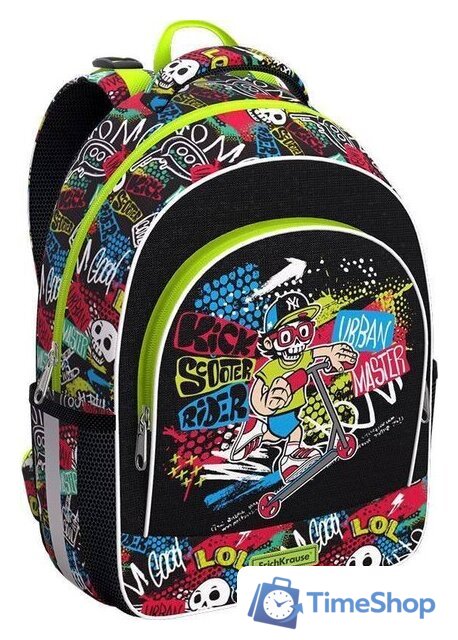 Школьный рюкзак Erich Krause ErgoLine 15L Scooter Master - Изображение №1 — Интернет-магазин Time-Shop