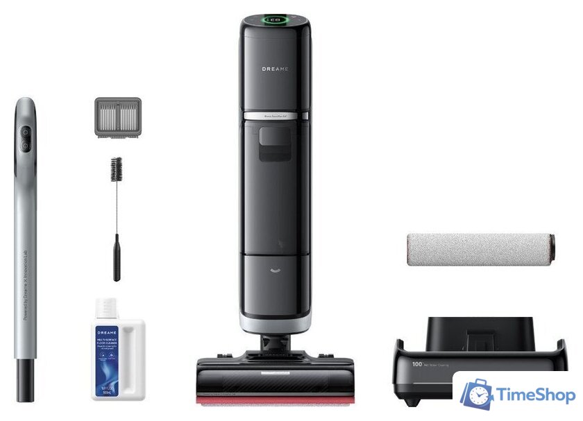 Вертикальный моющий пылесос Dreame H15 Pro Heat wet and dry Vacuum Cleaner (евровилка) - Изображение №7 — Интернет-магазин Time-Shop