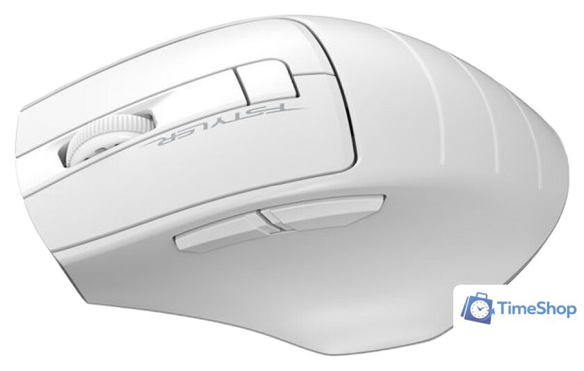 Мышь A4Tech Fstyler FG30 (белый) - Изображение №3 — Интернет-магазин Time-Shop