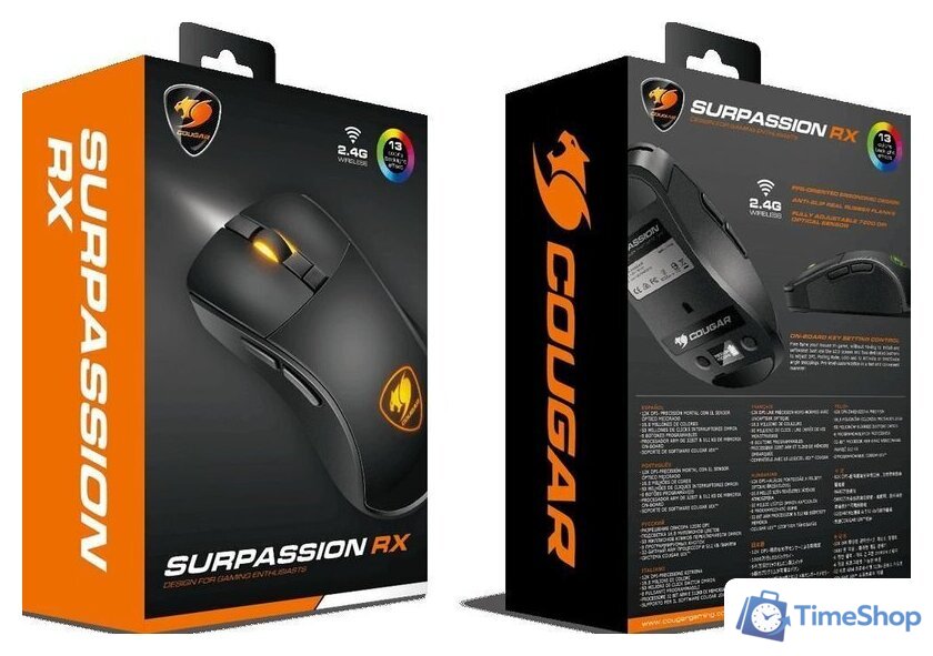 Игровая мышь Cougar Surpassion RX (черный) - Изображение №10 — Интернет-магазин Time-Shop