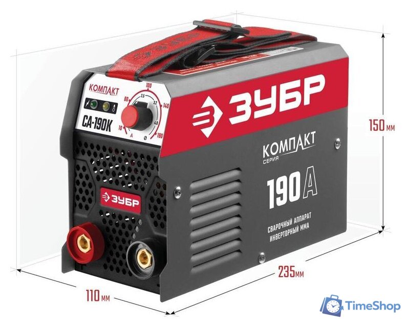 Сварочный инвертор Зубр СА-190К - Изображение №2 — Интернет-магазин Time-Shop