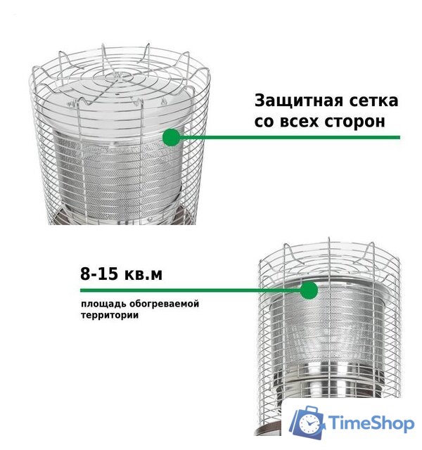 Уличный обогреватель Aesto A-17T - Изображение №5 — Интернет-магазин Time-Shop