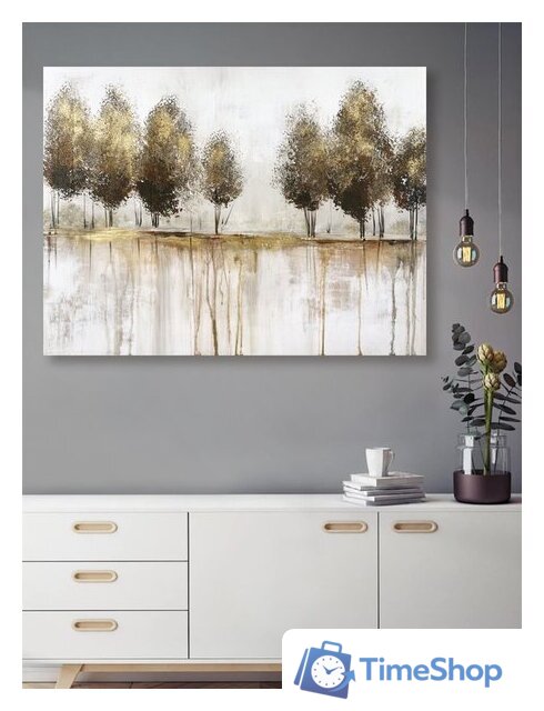 Картина Декарт 8Л3547 (авторская на холсте) - Изображение №3 — Интернет-магазин Time-Shop