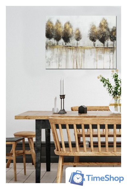 Картина Декарт 8Л3547 (авторская на холсте) - Изображение №4 — Интернет-магазин Time-Shop