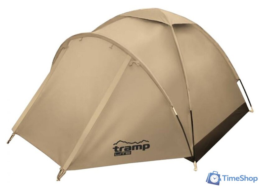 Треккинговая палатка Tramp Lite Fly 2 (песочный) - Изображение №1 — Интернет-магазин Time-Shop