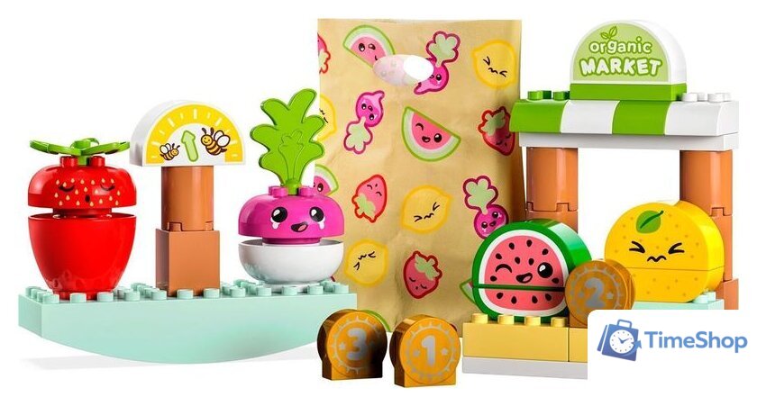 Конструктор LEGO Duplo 10983 Органический рынок - Изображение №3 — Интернет-магазин Time-Shop