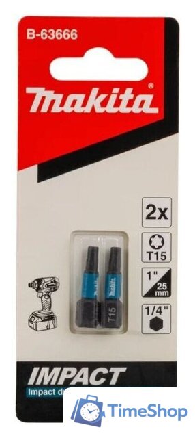 Набор бит Makita B-63666 - Изображение №1 — Интернет-магазин Time-Shop