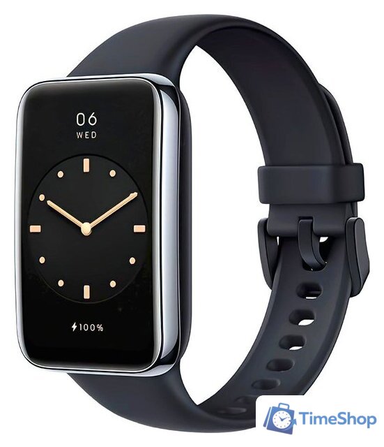 Фитнес-браслет Xiaomi Smart Band 7 Pro M2141B1 (серебристый/черный, международная версия) - Изображение №1 — Интернет-магазин Time-Shop