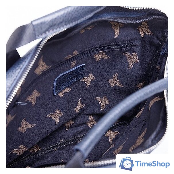 Сумка Poshete 196-1803-40-NAV (синий) - Изображение №4 — Интернет-магазин Time-Shop