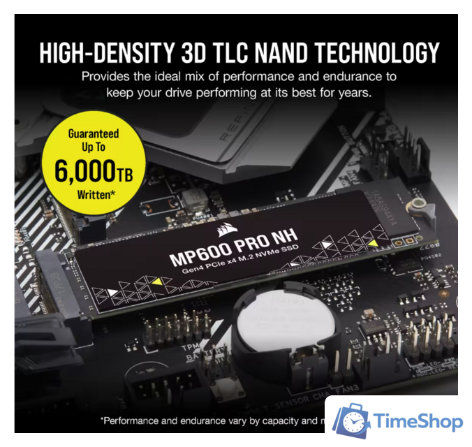 SSD Corsair MP600 PRO NH 2TB CSSD-F2000GBMP600PNH - Изображение №5 — Интернет-магазин Time-Shop