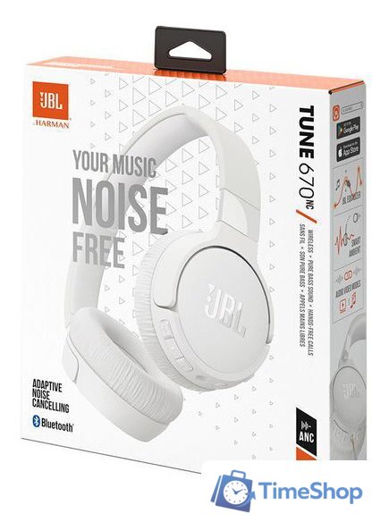 Наушники JBL Tune 670NC (белый, китайская версия) - Изображение №12 — Интернет-магазин Time-Shop