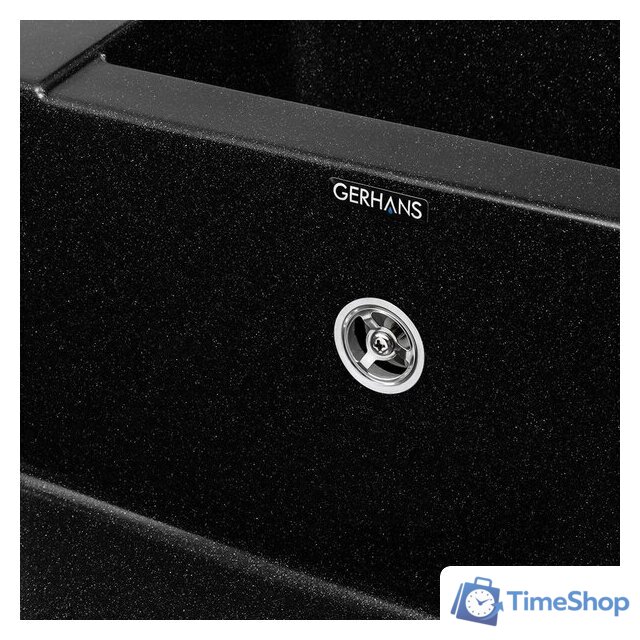 Кухонная мойка Gerhans C10 (оникс) - Изображение №4 — Интернет-магазин Time-Shop
