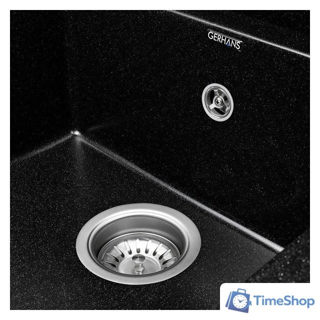 Кухонная мойка Gerhans C10 (оникс) - Изображение №5 — Интернет-магазин Time-Shop