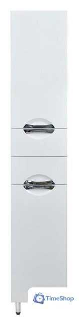  Doratiz Шкаф-пенал Афина 35 (правый, 2 ящика, белый) - Изображение №3 — Интернет-магазин Time-Shop