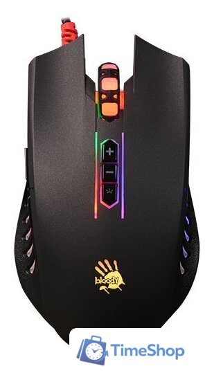 Игровая мышь A4Tech Bloody Q81 (черный) - Изображение №1 — Интернет-магазин Time-Shop