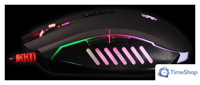 Игровая мышь A4Tech Bloody Q81 (черный) - Изображение №2 — Интернет-магазин Time-Shop