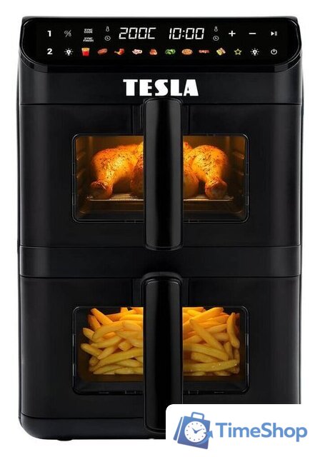 Аэрогриль (аэрофритюрница) Tesla Electronics AirCook DualZone Q670 XXL - Изображение №1 — Интернет-магазин Time-Shop