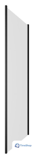 Душевая стенка Aquanet Pleasure Evo 90 AE65-F90-BT (черный анодированный) - Изображение №1 — Интернет-магазин Time-Shop