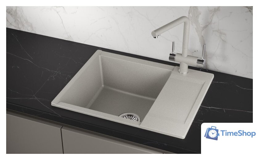 Кухонная мойка Granula ES-6202 (базальт) - Изображение №4 — Интернет-магазин Time-Shop