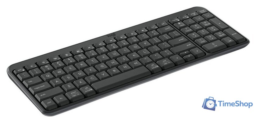 Клавиатура Logitech K250 Compact Bluetooth Wireless Keyboard 920-013452 (графит) - Изображение №3 — Интернет-магазин Time-Shop