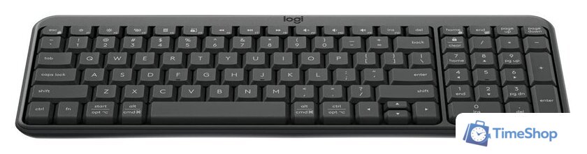 Клавиатура Logitech K250 Compact Bluetooth Wireless Keyboard 920-013452 (графит) - Изображение №2 — Интернет-магазин Time-Shop