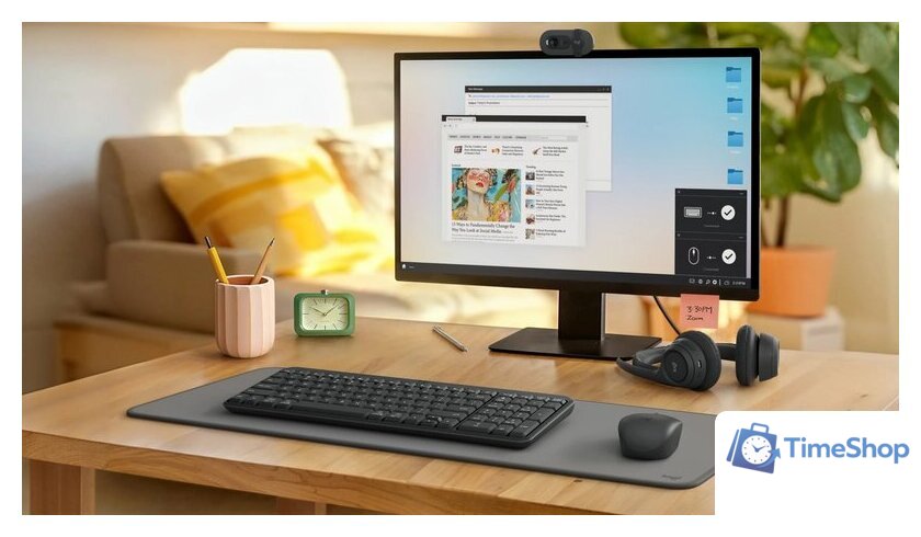 Клавиатура Logitech K250 Compact Bluetooth Wireless Keyboard 920-013452 (графит) - Изображение №8 — Интернет-магазин Time-Shop