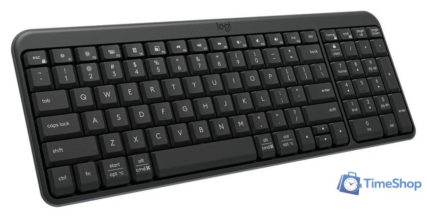 Клавиатура Logitech K250 Compact Bluetooth Wireless Keyboard 920-013452 (графит) - Изображение №4 — Интернет-магазин Time-Shop