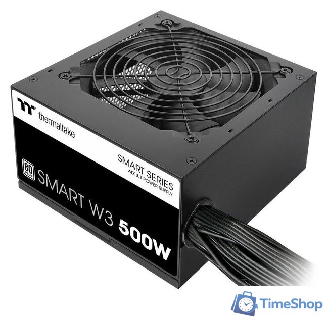 Блок питания Thermaltake Smart W3 500W PS-SPW-0500NNFAWE-1 - Изображение №1 — Интернет-магазин Time-Shop