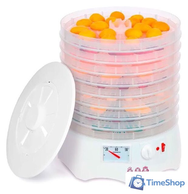 Сушилка для овощей и фруктов Мастерица EFD-0903VM (с прозрачными поддонами) - Изображение №1 — Интернет-магазин Time-Shop