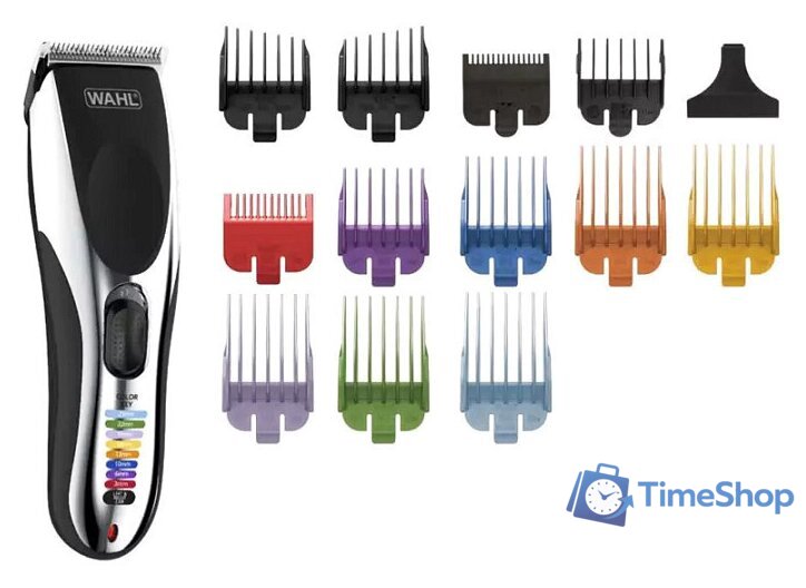 Машинка для стрижки волос Wahl 9649-1416 ColorPro Cordless Chrome Edition - Изображение №1 — Интернет-магазин Time-Shop