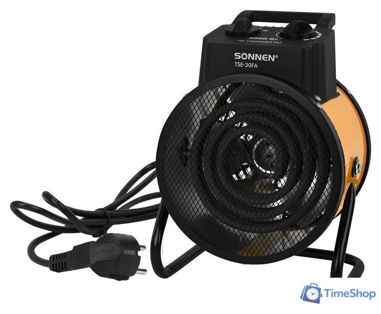 Электрическая тепловая пушка Sonnen TSE-30FA - Изображение №6 — Интернет-магазин Time-Shop