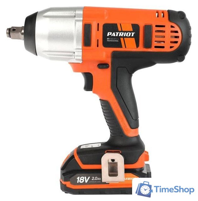 Гайковерт Patriot BR 360UES-1/2 180301561 (с 2-мя АКБ, кейс) - Изображение №2 — Интернет-магазин Time-Shop