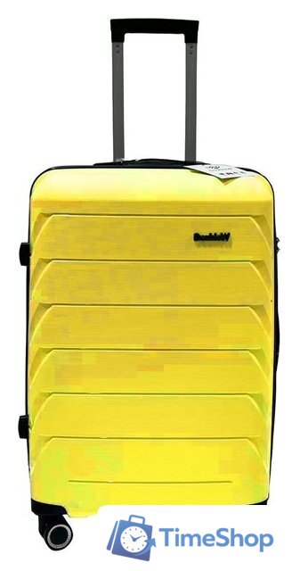 Чемодан-спиннер DoubleW YF-PP02 (M, желтый) - Изображение №1 — Интернет-магазин Time-Shop