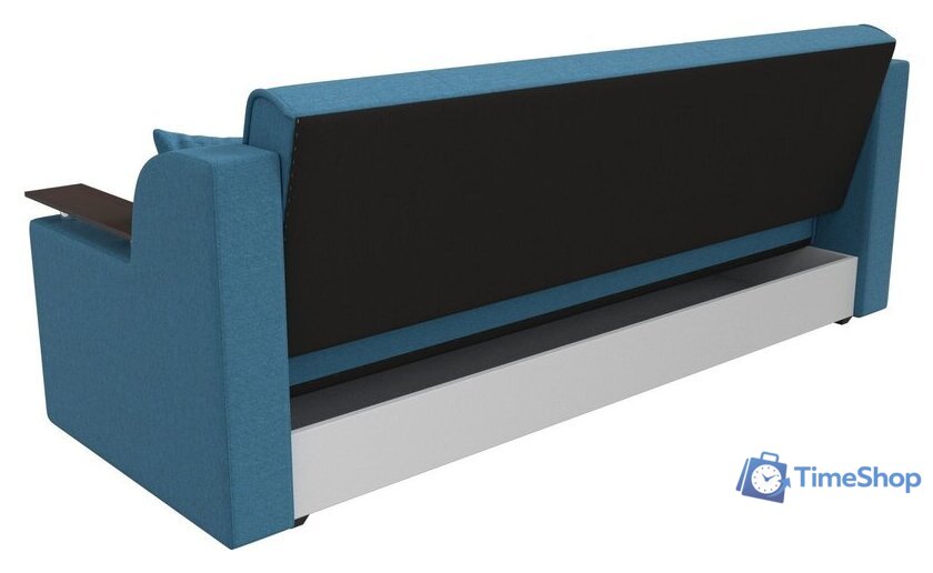 Диван Лига диванов Сенатор 121574 (рогожка Амур, голубой) - Изображение №7 — Интернет-магазин Time-Shop