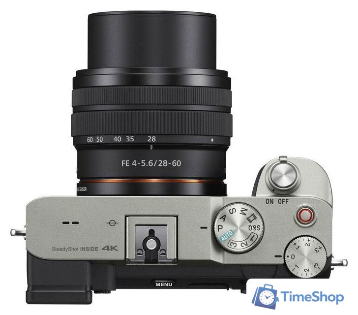Беззеркальный фотоаппарат Sony Alpha a7C Kit 28-60mm (серебристый) - Изображение №11 — Интернет-магазин Time-Shop