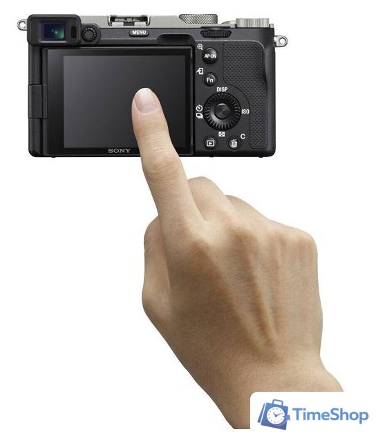 Беззеркальный фотоаппарат Sony Alpha a7C Kit 28-60mm (серебристый) - Изображение №12 — Интернет-магазин Time-Shop