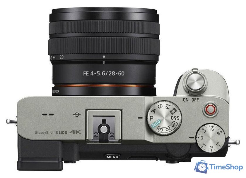 Беззеркальный фотоаппарат Sony Alpha a7C Kit 28-60mm (серебристый) - Изображение №10 — Интернет-магазин Time-Shop