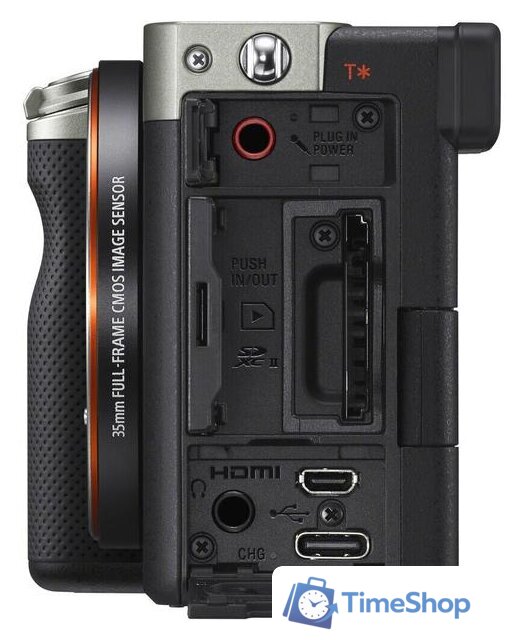 Беззеркальный фотоаппарат Sony Alpha a7C Kit 28-60mm (серебристый) - Изображение №8 — Интернет-магазин Time-Shop