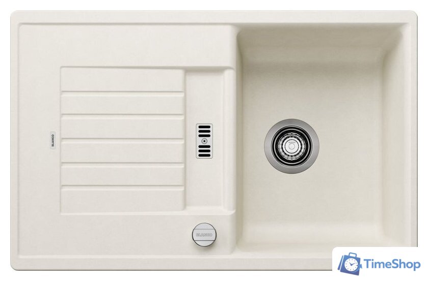 Кухонная мойка Blanco Zia 45 S 527382 (вулканический серый, клапан-автомат) - Изображение №1 — Интернет-магазин Time-Shop