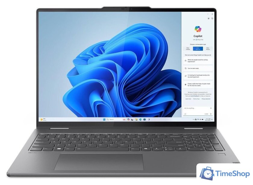 Ноутбук 2-в-1 Lenovo Yoga 7 2-in-1 16IML9 83DL0002US - Изображение №13 — Интернет-магазин Time-Shop