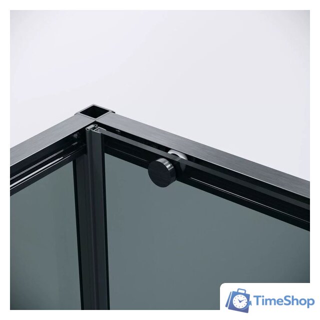 Душевая стенка Grossman Galaxy 80x195 200.K33.01.80.42.10 (графит сатин/стекло тонированное) - Изображение №4 — Интернет-магазин Time-Shop