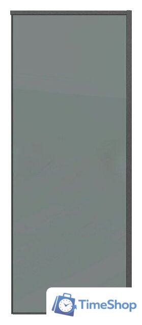 Душевая стенка Grossman Galaxy 80x195 200.K33.01.80.42.10 (графит сатин/стекло тонированное) - Изображение №1 — Интернет-магазин Time-Shop
