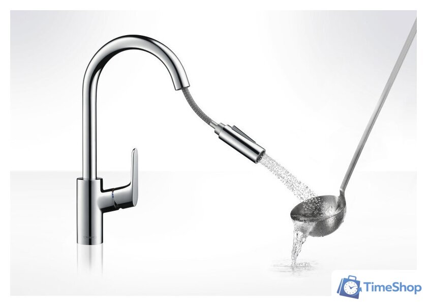 Смеситель Hansgrohe Focus 31815000 - Изображение №2 — Интернет-магазин Time-Shop