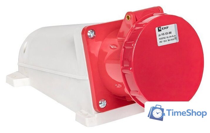 Розетка промышленная EKF PS-145-125-380 - Изображение №1 — Интернет-магазин Time-Shop