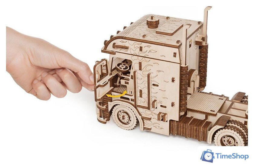 Сборная модель Eco-Wood-Art Тягач Король дорог - Изображение №9 — Интернет-магазин Time-Shop