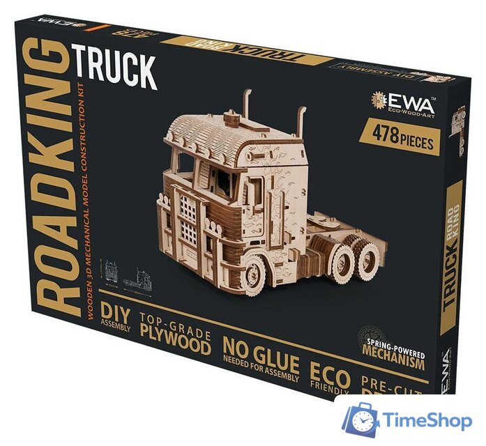 Сборная модель Eco-Wood-Art Тягач Король дорог - Изображение №15 — Интернет-магазин Time-Shop