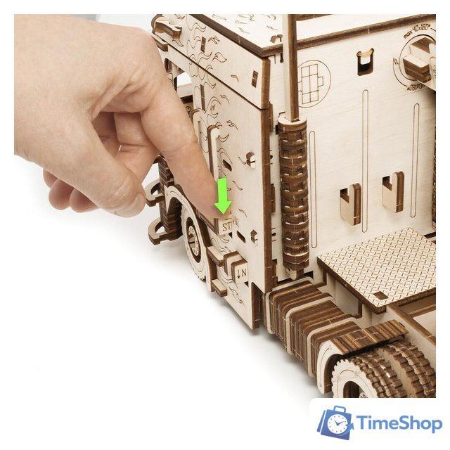 Сборная модель Eco-Wood-Art Тягач Король дорог - Изображение №11 — Интернет-магазин Time-Shop